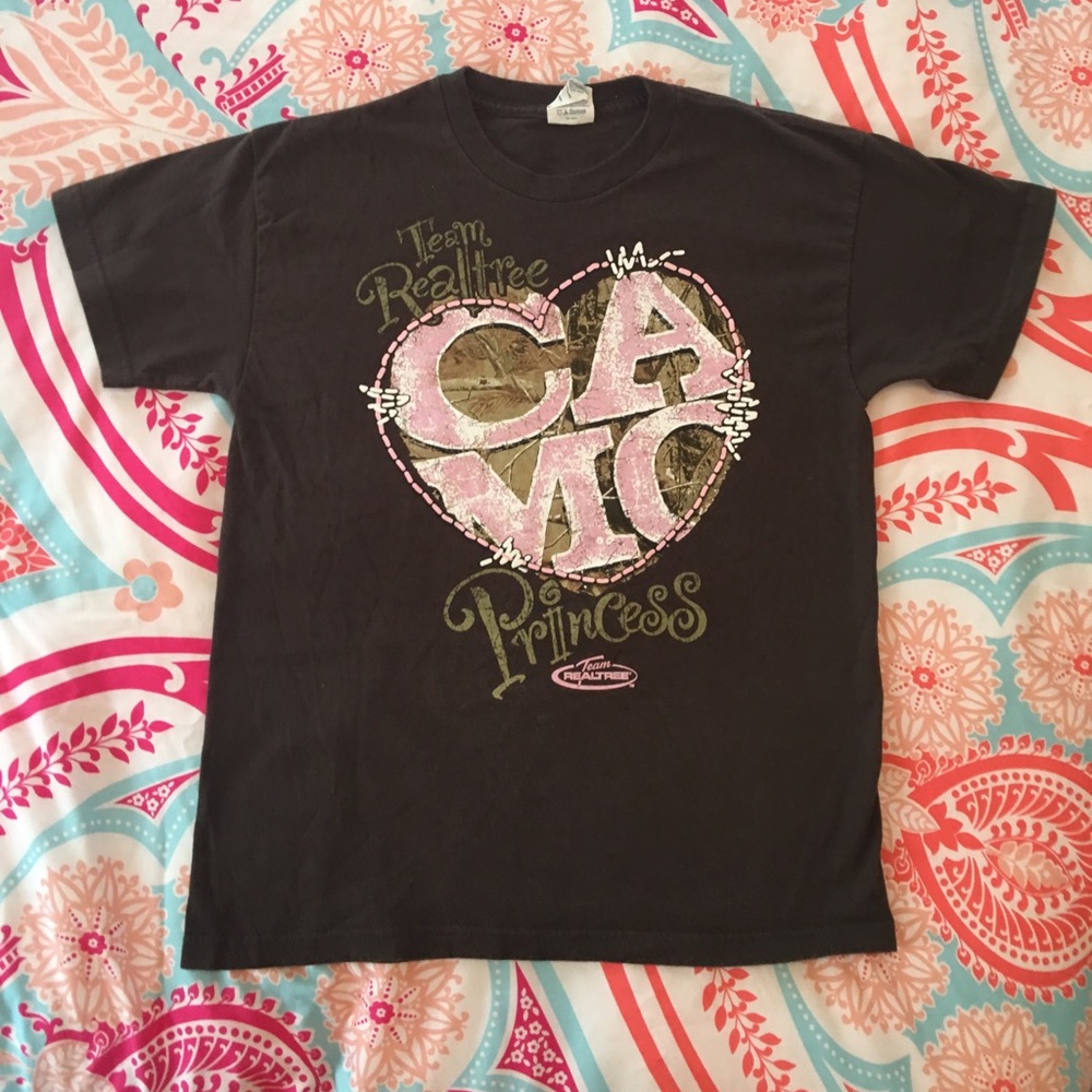 Realtree girls sz large T-shirt Y2K !